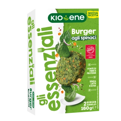 Gli Essenziali - Burger agli Spinaci