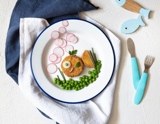 Mini Burger con Zucca e Carote per i più piccoli