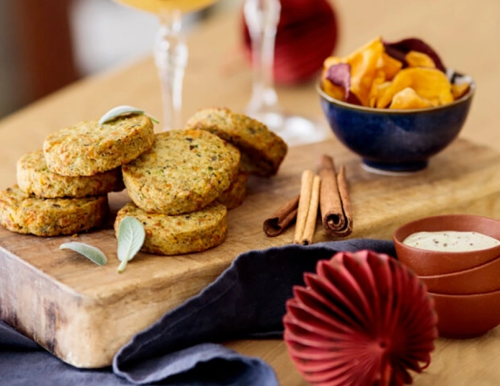 Aperitivo invernale tra amici con Miniburger alle verdure grigliate