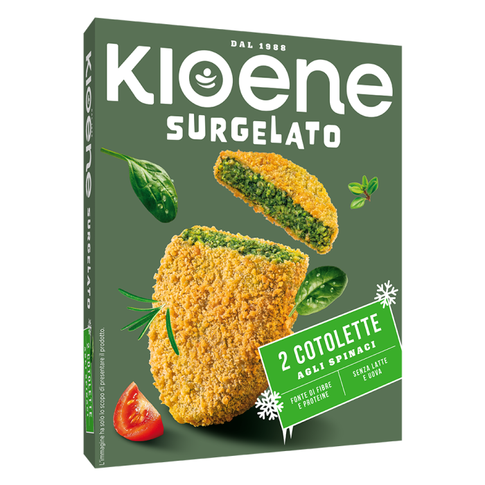 Cotoletta con Spinaci