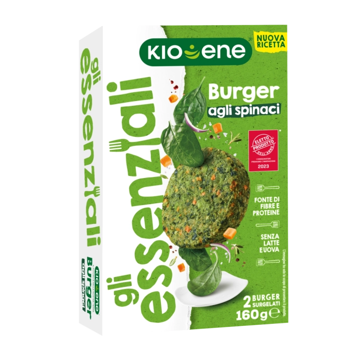 Gli Essenziali - Burger agli Spinaci