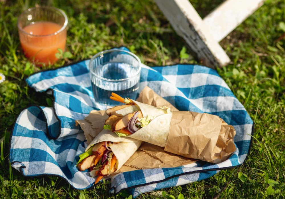 Wrap di Tagliata Gustosa con verdure croccanti