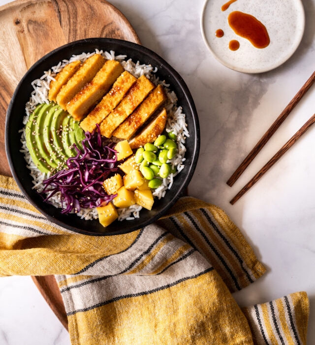 Pokè Bowl with veggie cutlet