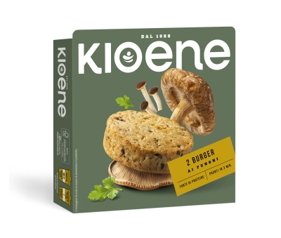 Veggie Burger with Mushrooms