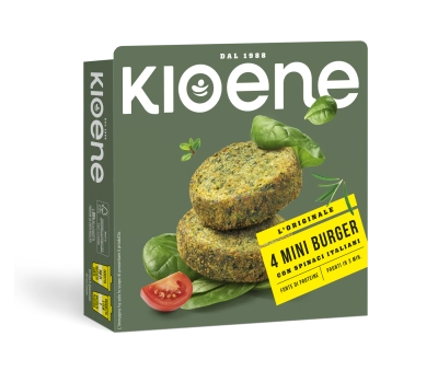 Veggie Mini Burger with Spinach