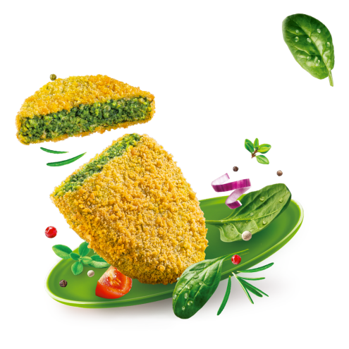 Cotoletta con Spinaci