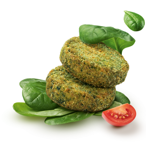 Mini Burger Vegetale agli Spinaci
