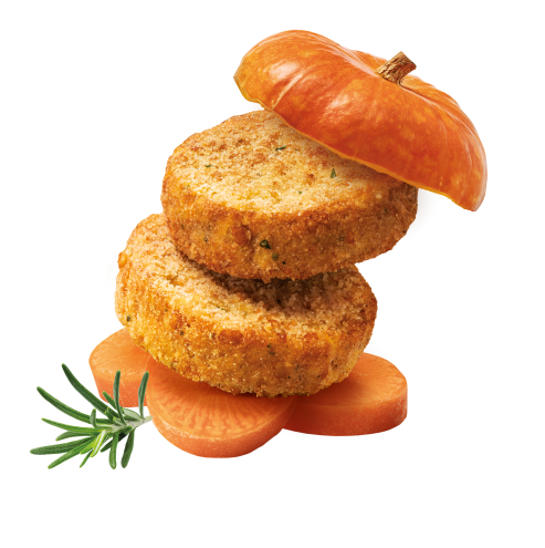 Mini Burger Vegetale con Zucca e Carote