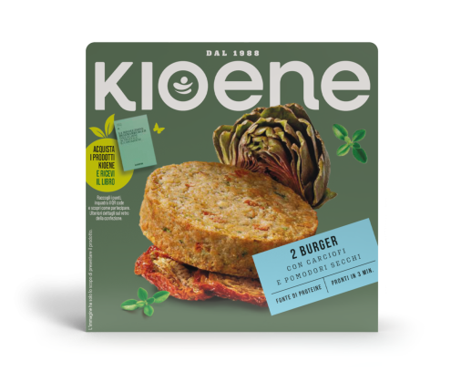 Burger Vegetale con Carciofi e Pomodori Secchi