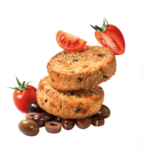 Mini Burger con Pomodori e Olive