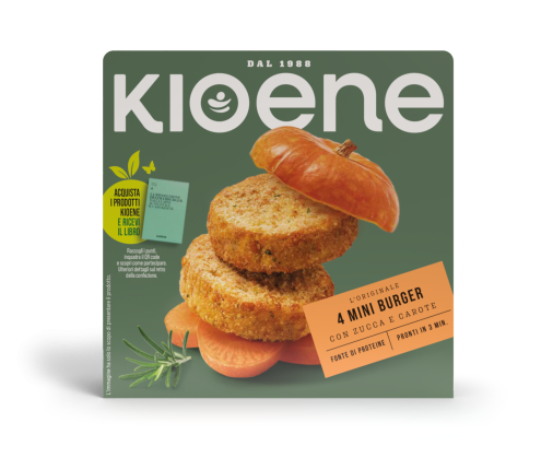 Mini Burger Vegetale con Zucca e Carote