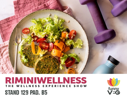 Kioene al Rimini Wellness con Funny Veg