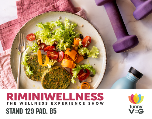 Kioene al Rimini Wellness con Funny Veg