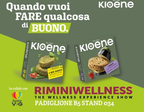 Kioene torna al Rimini Wellness: l'unione perfetta tra sport e alimentazione plant-based