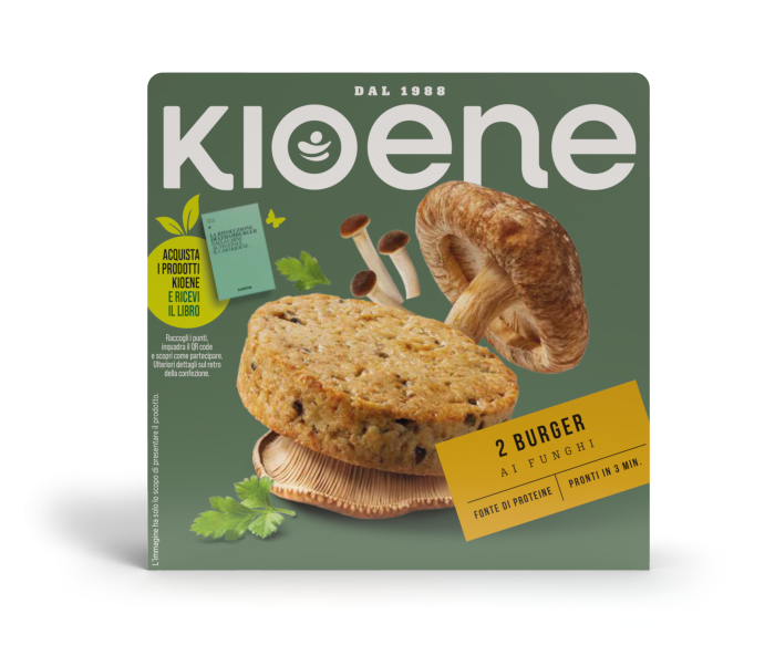 Burger Vegetale ai Funghi