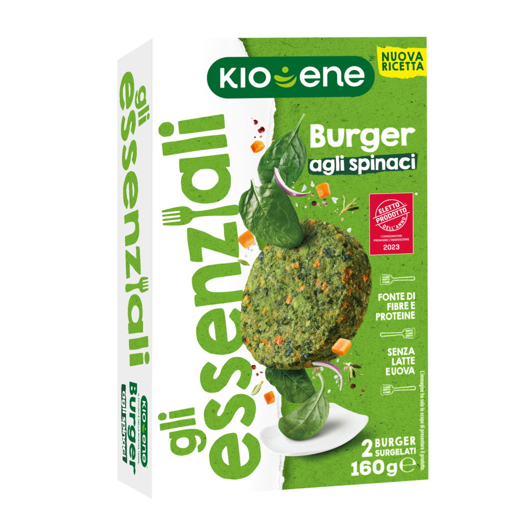 Gli Essenziali - Burger agli Spinaci