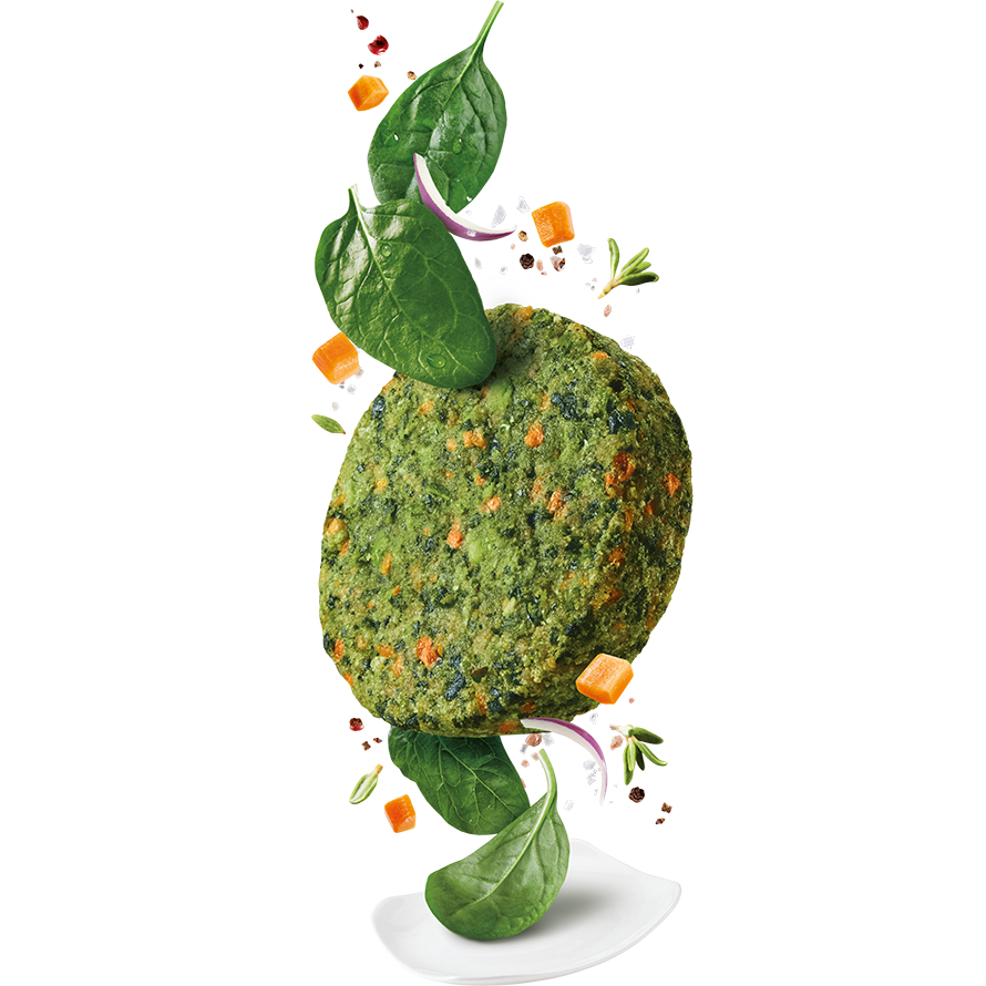Gli Essenziali - Burger agli Spinaci