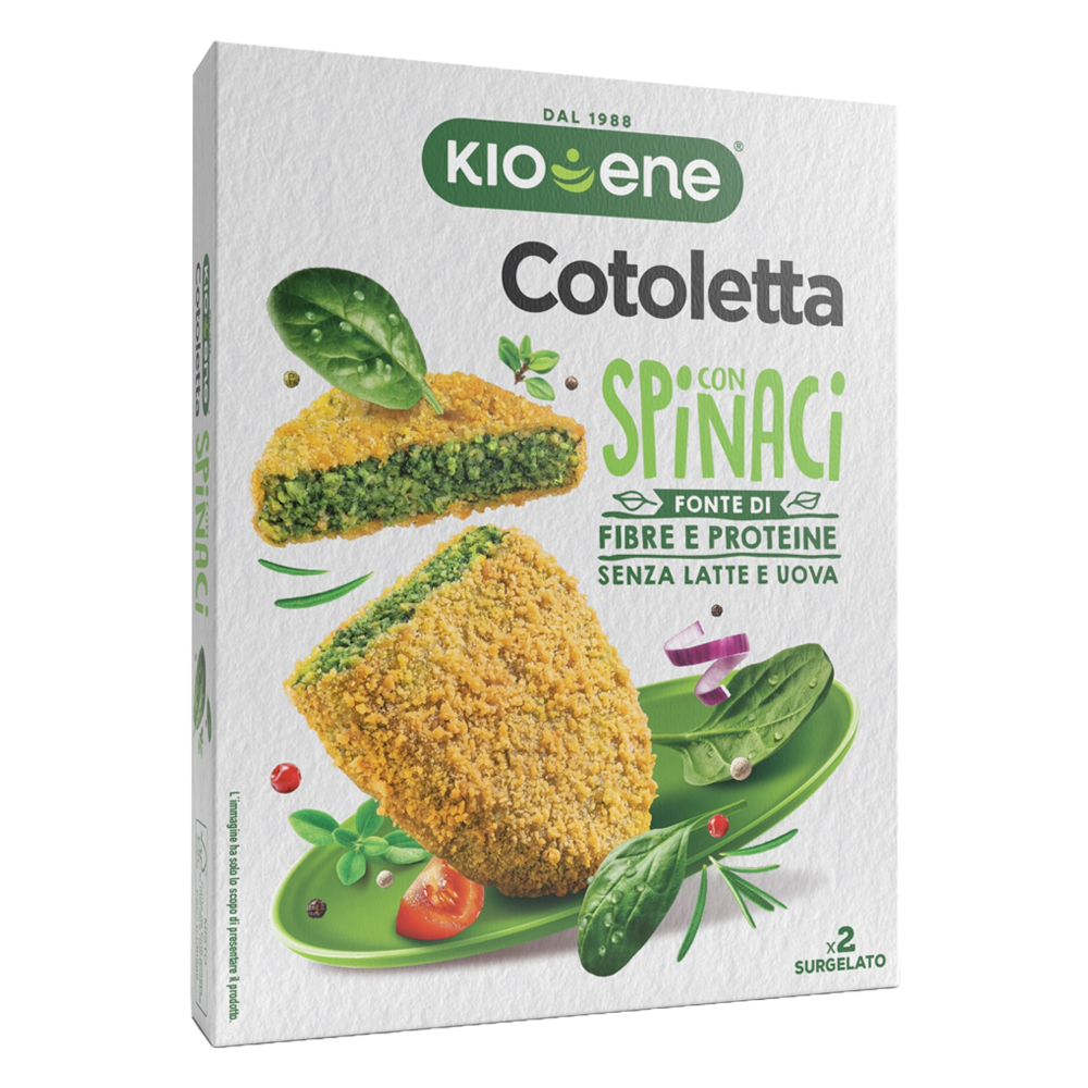 Veggie Cutlet with Spinaches